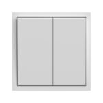 Выключатель 2-кл. Soft ARDERO, Белый (EV112V-W)