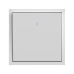 Выключатель 1-кл. с подсветкой Soft ARDERO, Белый (EV111L-W)