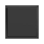 Перекрестный 1-кл. выключатель Soft ARDERO, Черный (EV131-B)