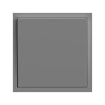 Выключатель 1-кл. Soft ARDERO, Серый (EV111V-G)