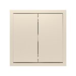 Выключатель 2-кл. Soft ARDERO, Шампань (EV112V-C)