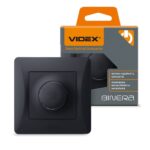 Диммер 600Вт BINERA Videx, Черный графит (VF-BNDM600-BG)