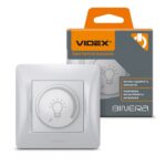 Диммер LED 200Вт BINERA Videx, Серебряный шелк (VF-BNDML200-SS)